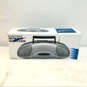 Vintage SUNTONE Cassette Player AM/FM Radio RR2400 New In Box Rare NEW